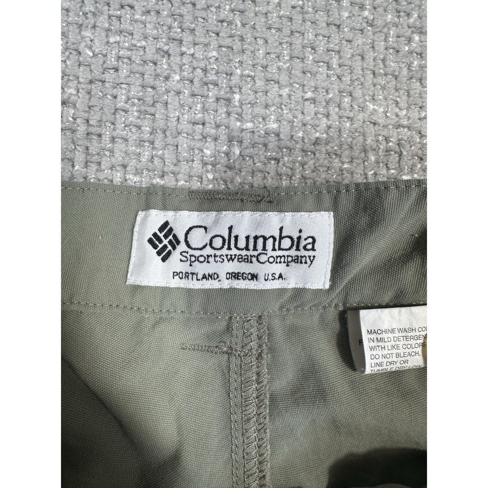 Columbia Women's Olive Green Straight Leg Cargo Pants - Picture 8 of 15